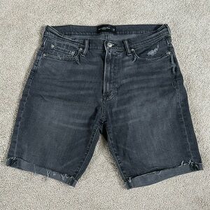 Abercrombie & Fitch Black Jean Shorts